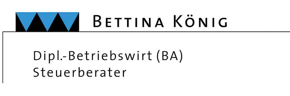 Logo: Bettina König, Dipl.-Betriebswirt (BA) Steuerberater